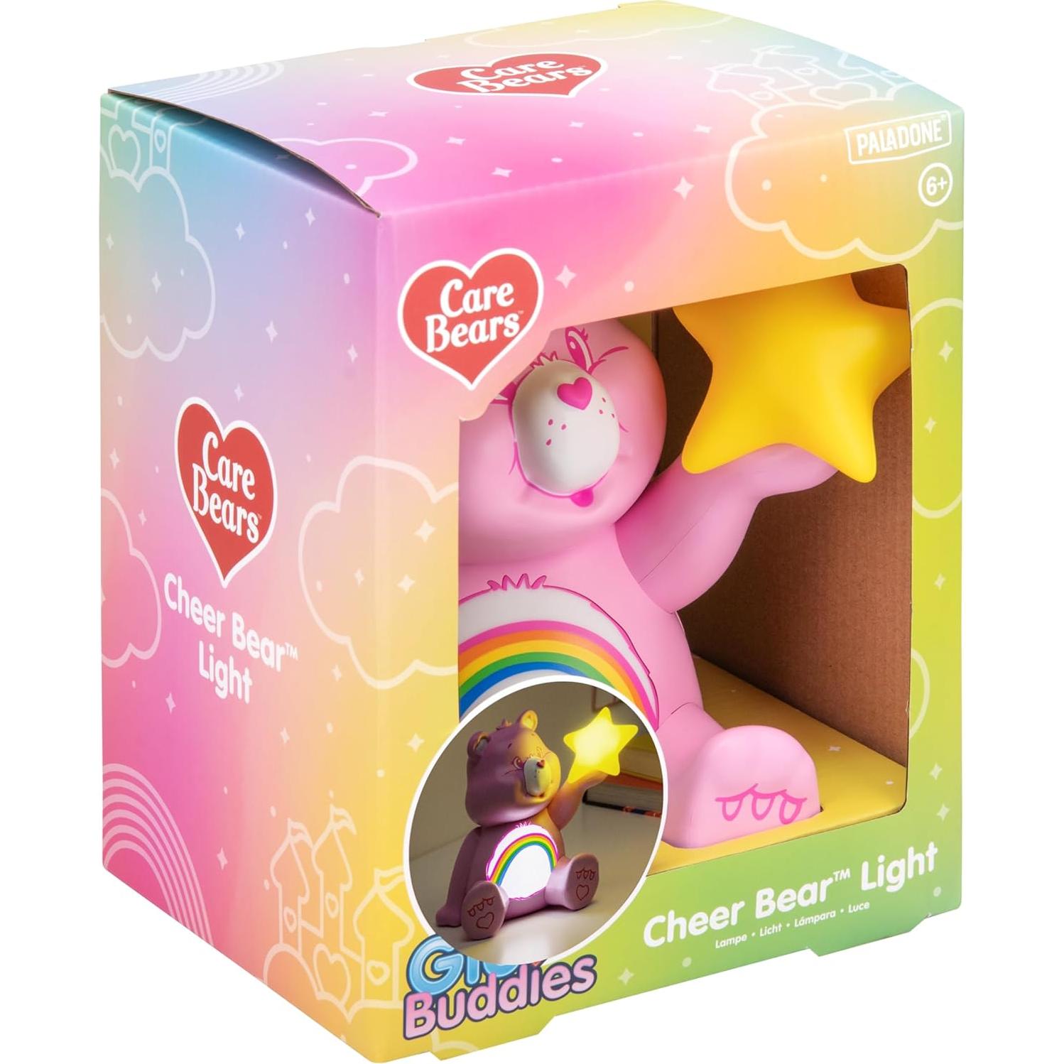 Luz Nocturna Cheer Bear Paladone LED 3D Multicolor