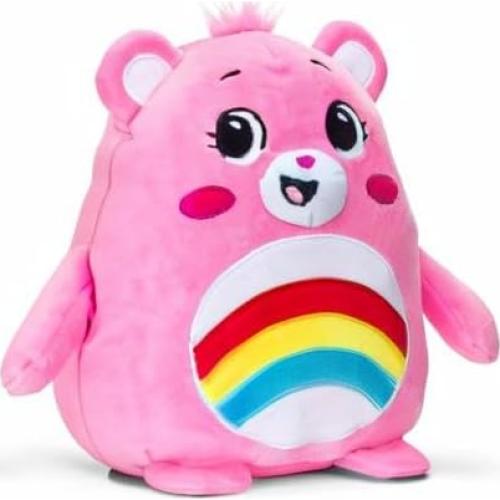 Peluche Cheer Bear Care Bears 25 cm Aplastable Rosa Suave