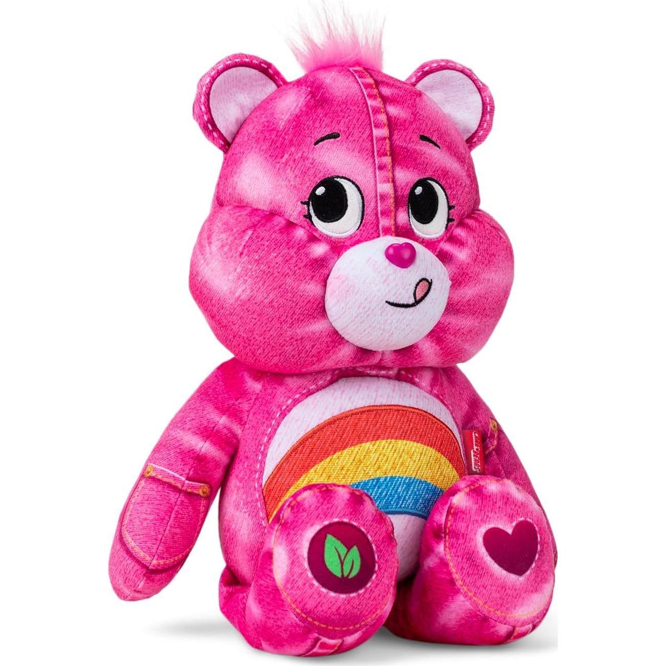 Peluche Care Bears Cheer Bear 35.6 cm - Nuevo Diseño Mezclilla