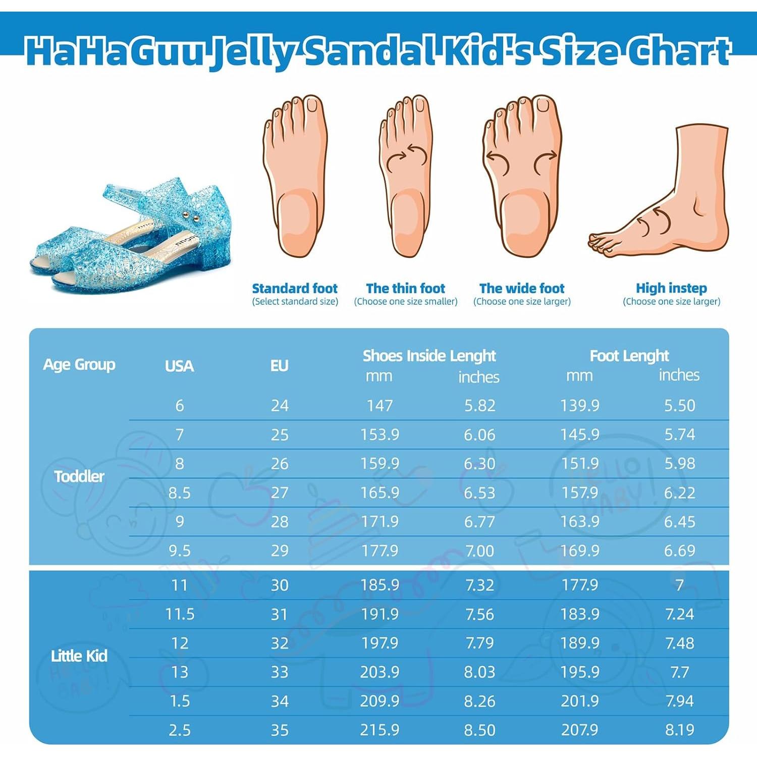 Zapatos de Gel Princesa HaHaGuu para Niñas 3,05 cm Tacón