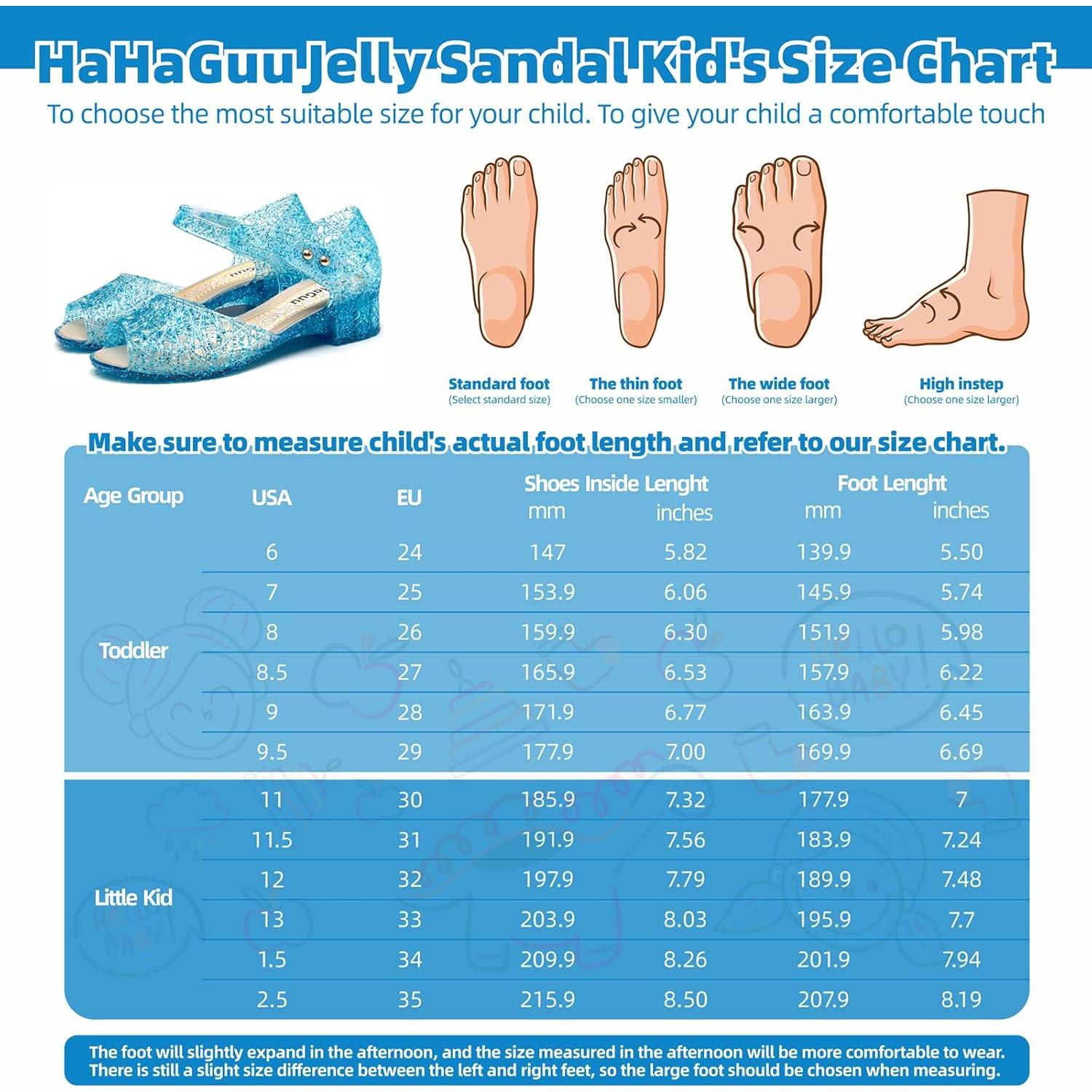 Zapatos de Gel Princesa HaHaGuu para Niñas 3,05 cm Tacón