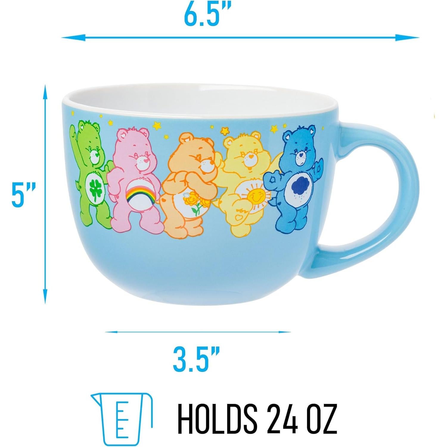 Taza de sopa de cerámica Silver Buffalo Care Bears 680ml