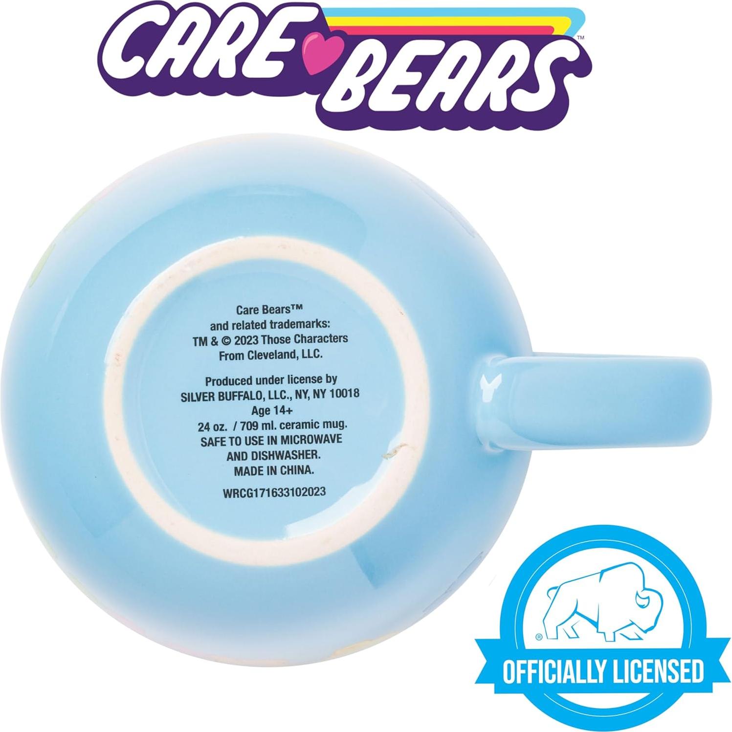 Taza de sopa de cerámica Silver Buffalo Care Bears 680ml