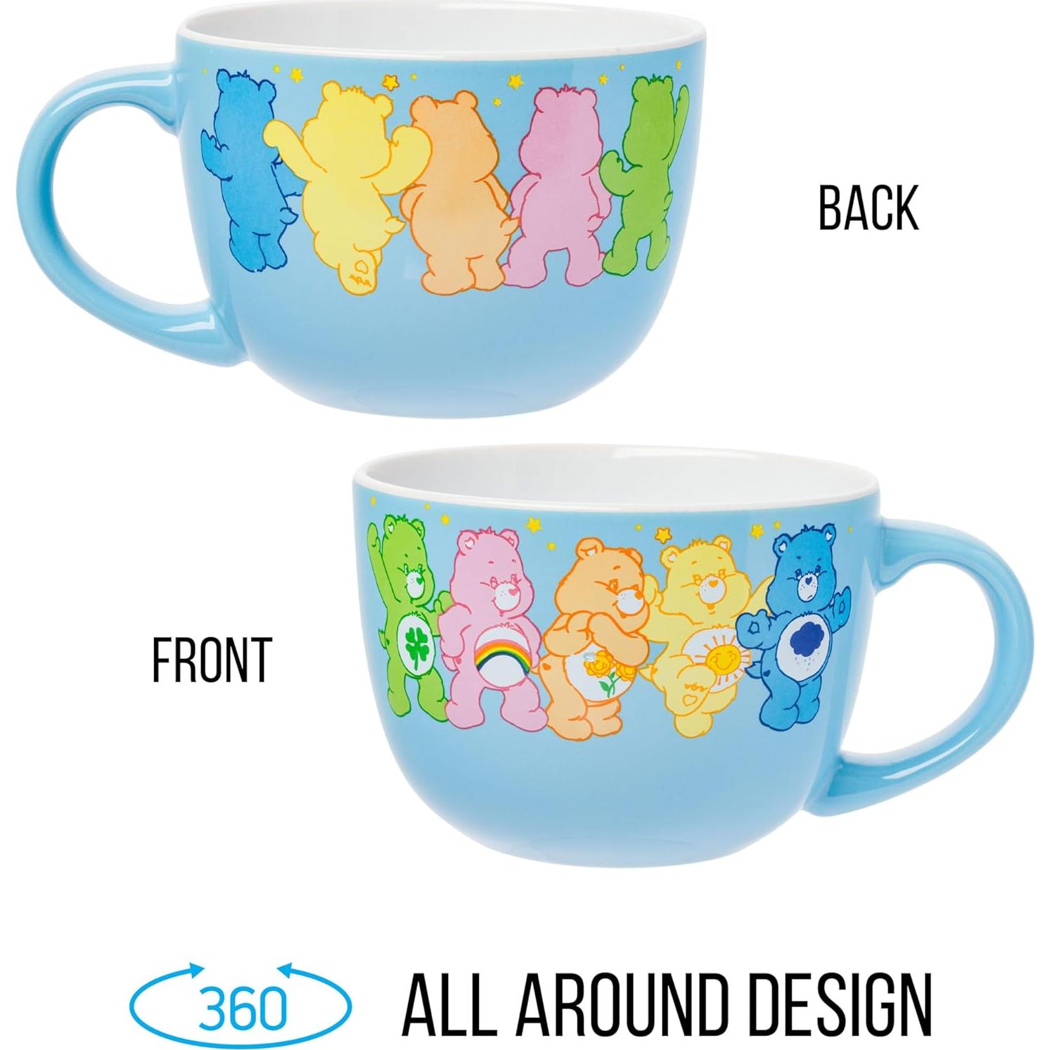 Taza de sopa de cerámica Silver Buffalo Care Bears 680ml