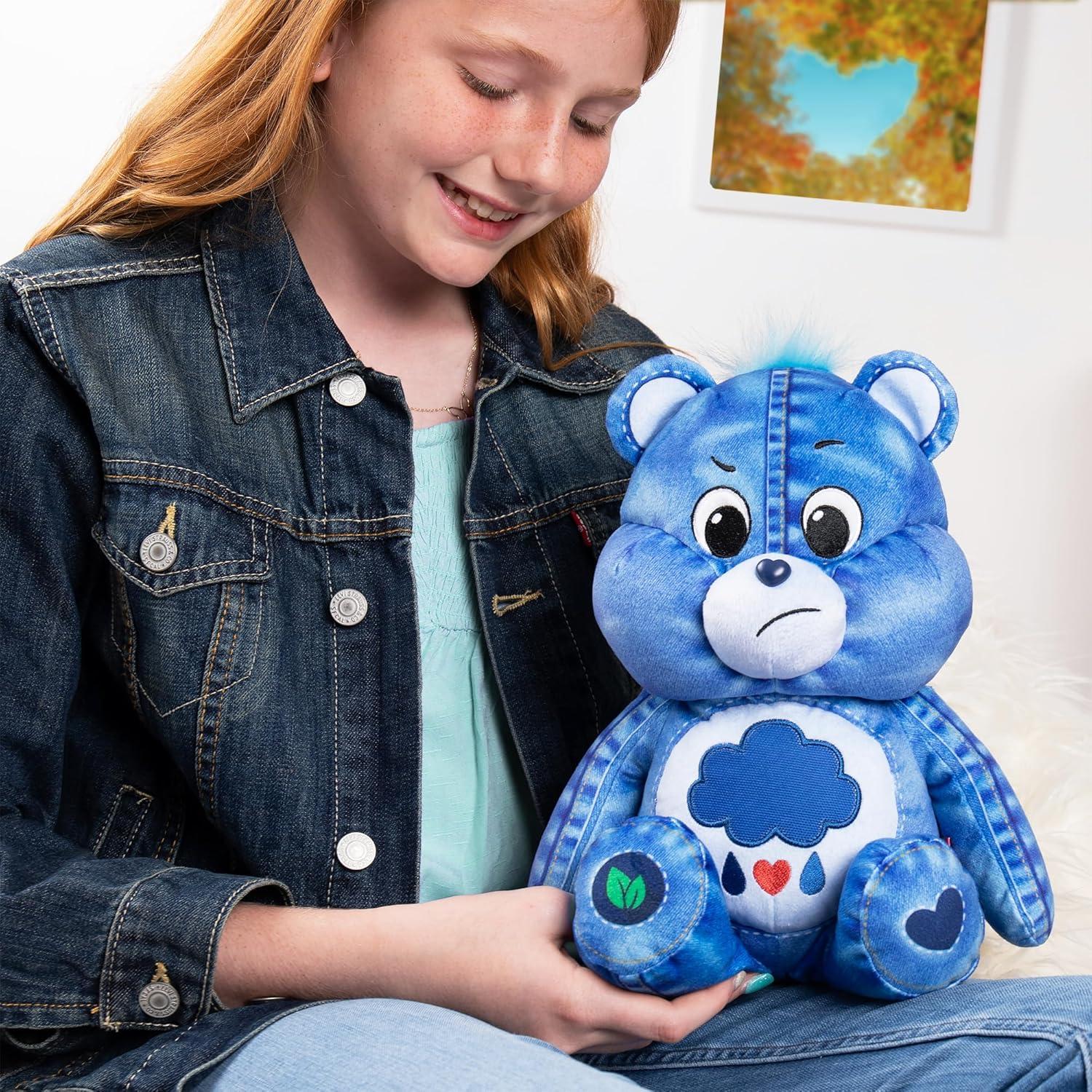 Peluche Care Bears Oso Gruñón 35.56 cm Diseño Mezclilla