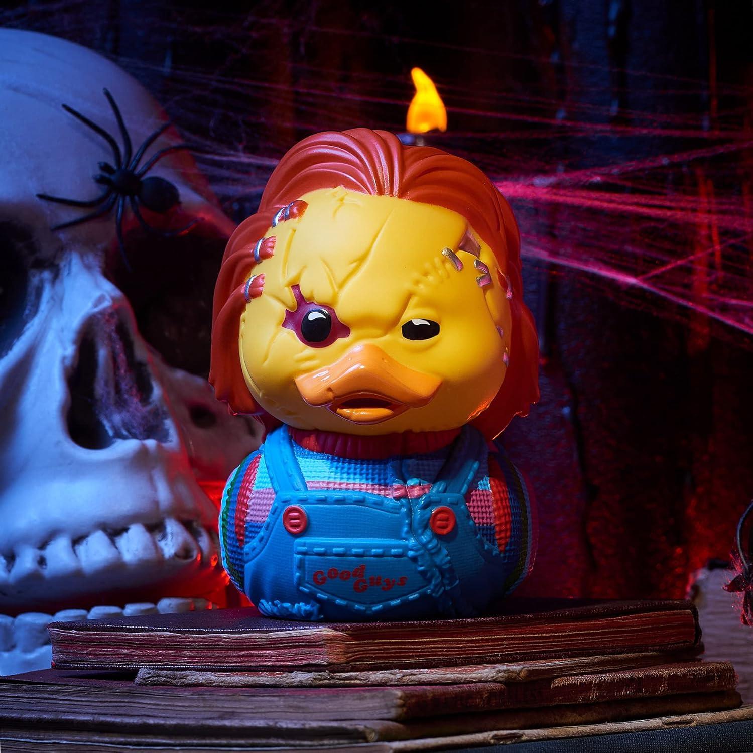 Figura de Patito de Vinilo Chucky TUBBZ - 9 cm - Colección Oficial