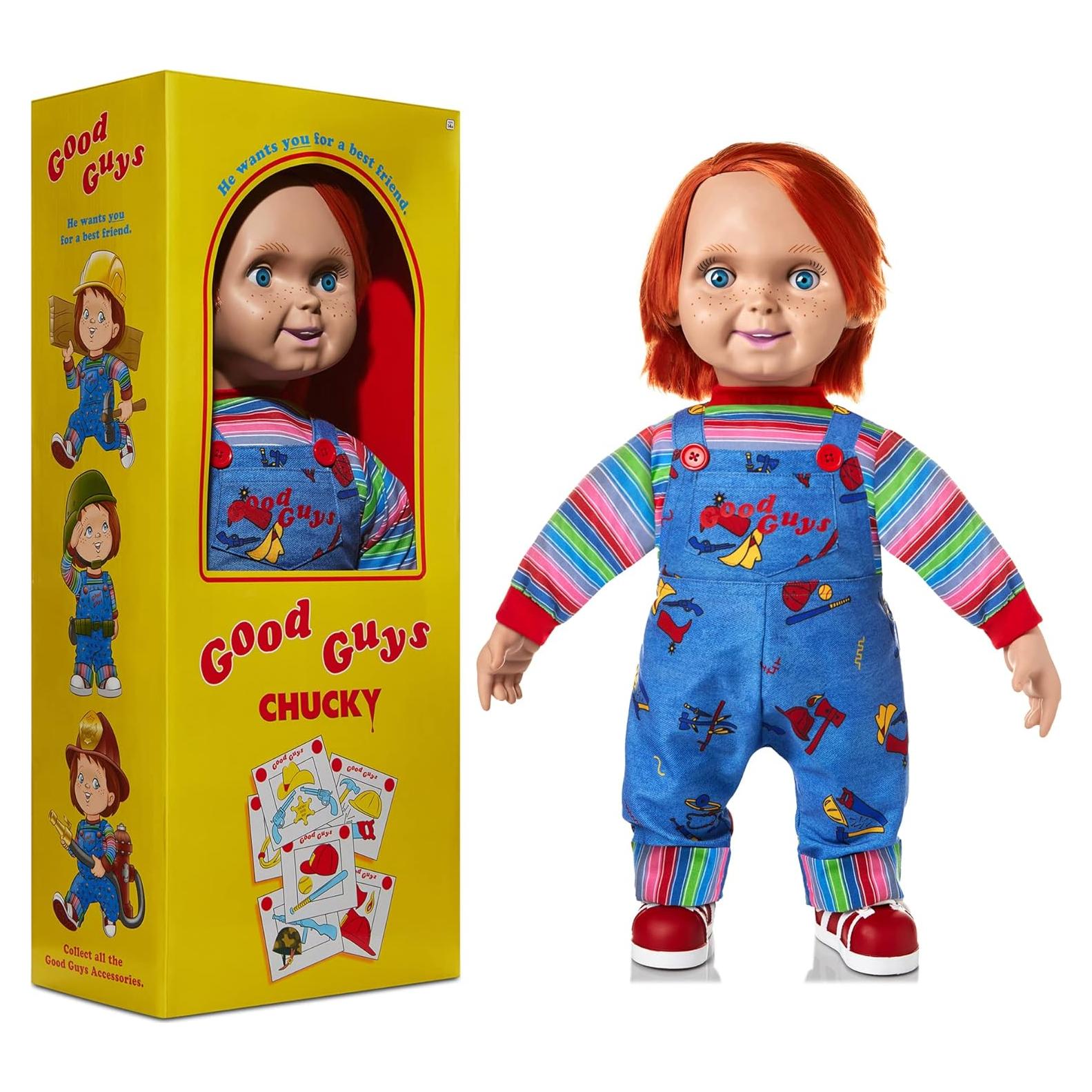 Muñeco Chucky Good Guys 61 cm - Decoración Halloween Spirit