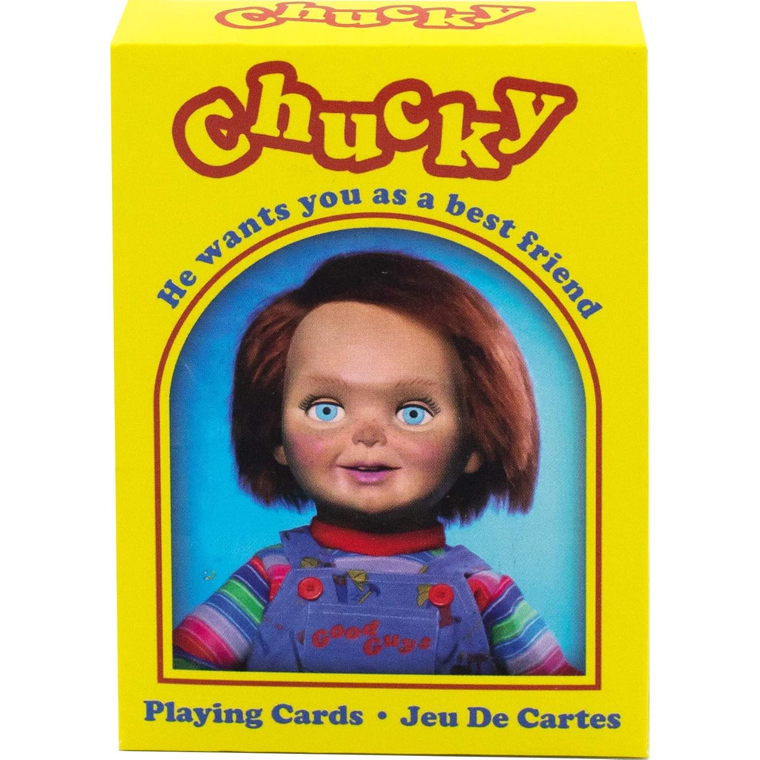 Baraja de Juego Chucky AQUARIUS - 54 Cartas Temáticas