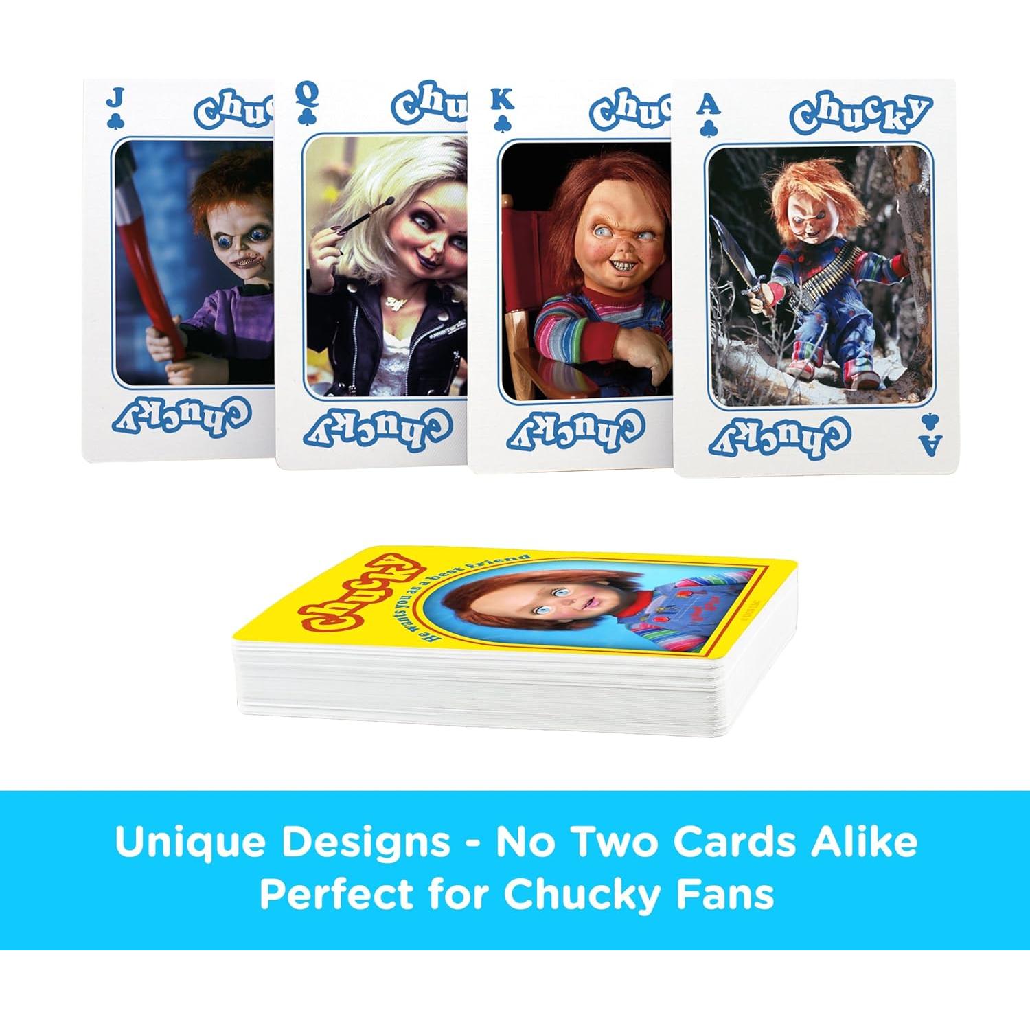 Baraja de Juego Chucky AQUARIUS - 54 Cartas Temáticas