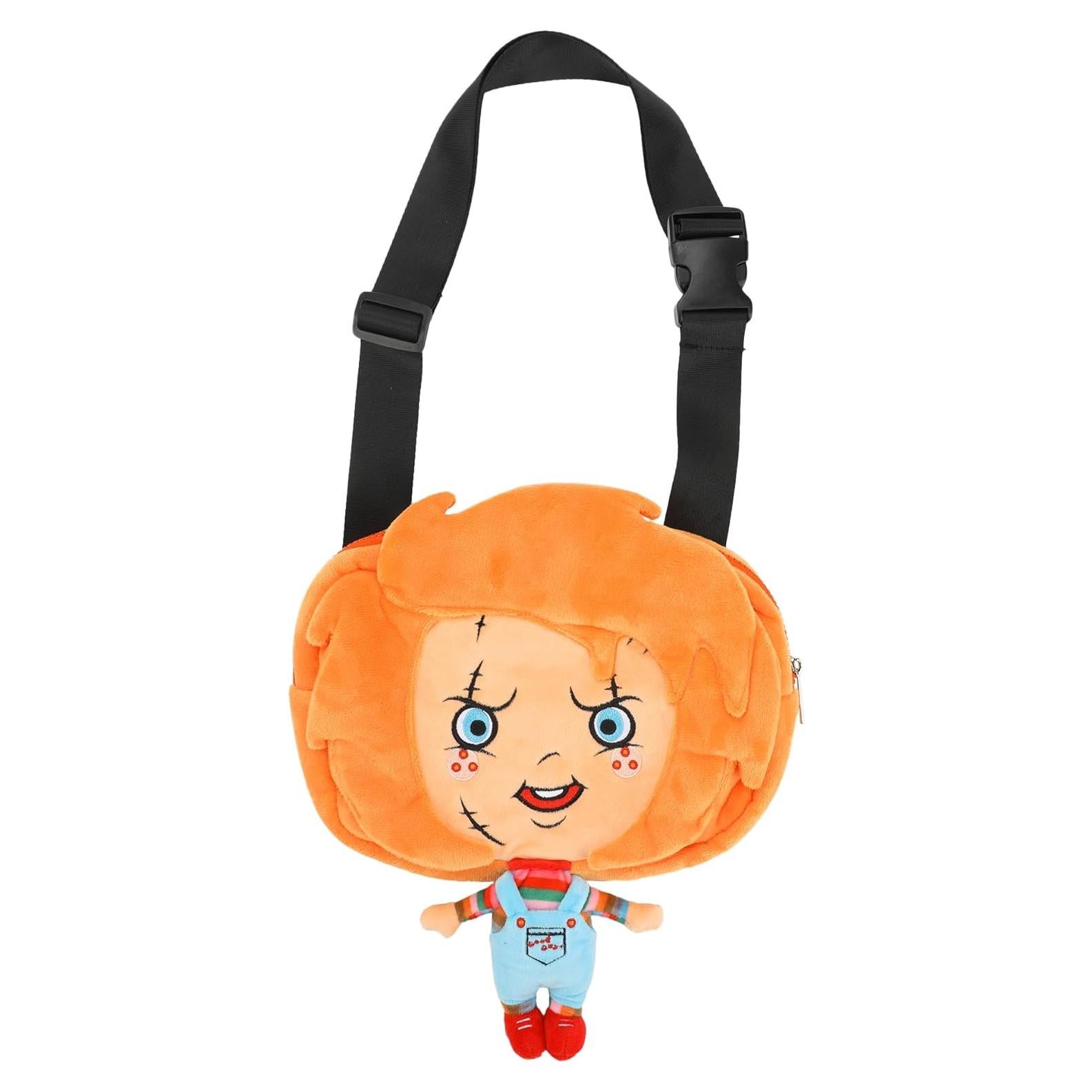 Bolso Cruzado de Peluche Chucky Festie Bestie 24.1 cm