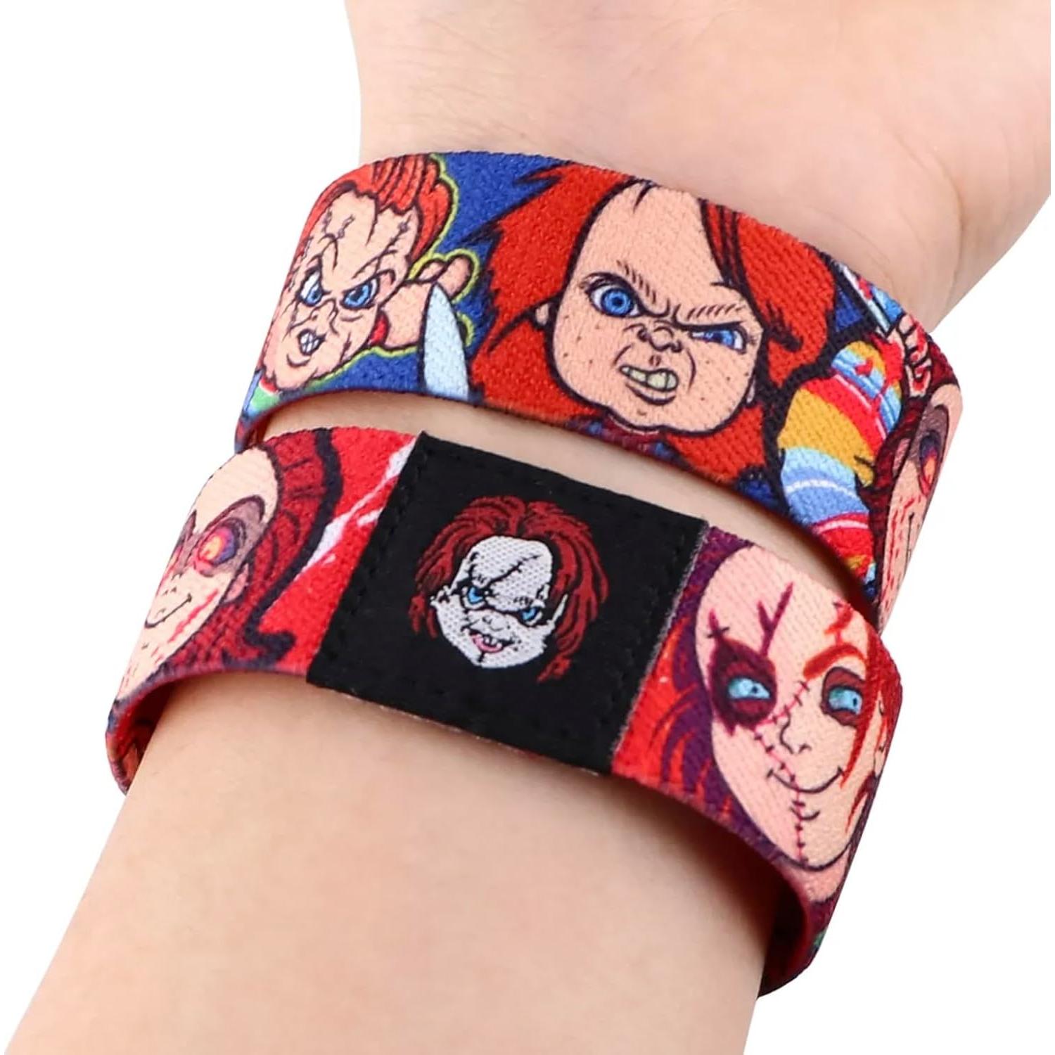 Pulsera Reversible Chucky Juego de Niños Pinstant 18x2.54 cm