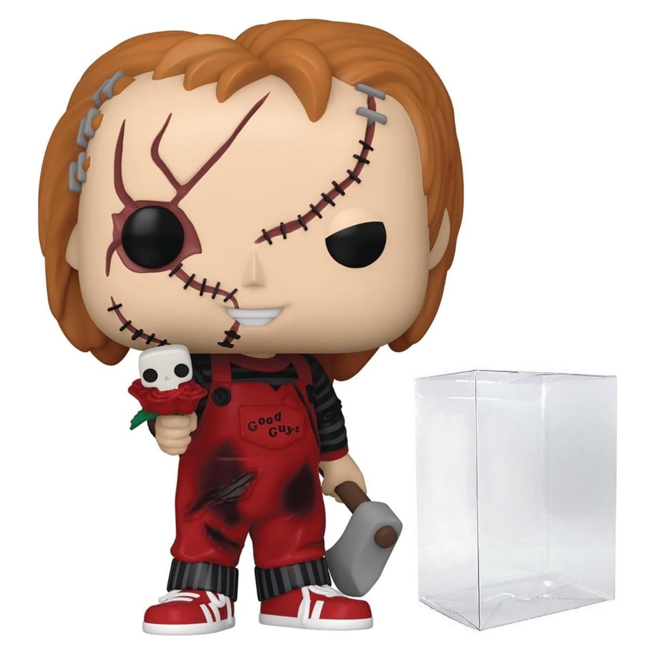 Figura de Vinilo Chucky Funko San Valentín 9.53 cm con Funda