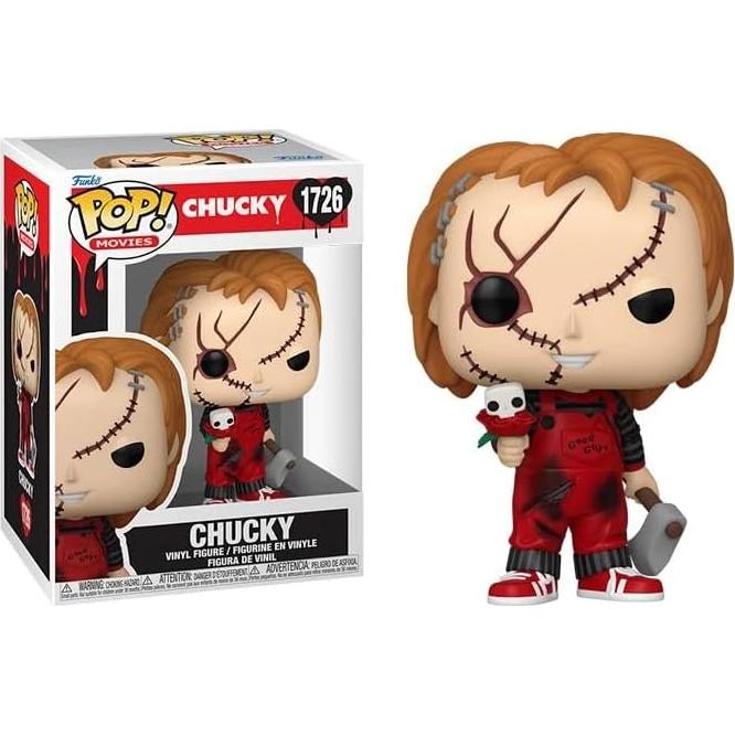 Figura de Vinilo Chucky Funko San Valentín 9.53 cm con Funda