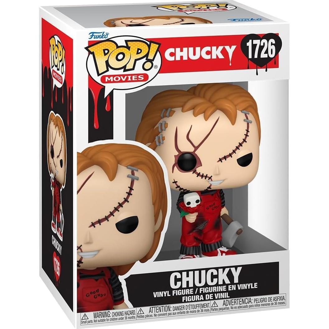 Figura de Vinilo Chucky Funko San Valentín 9.53 cm con Funda
