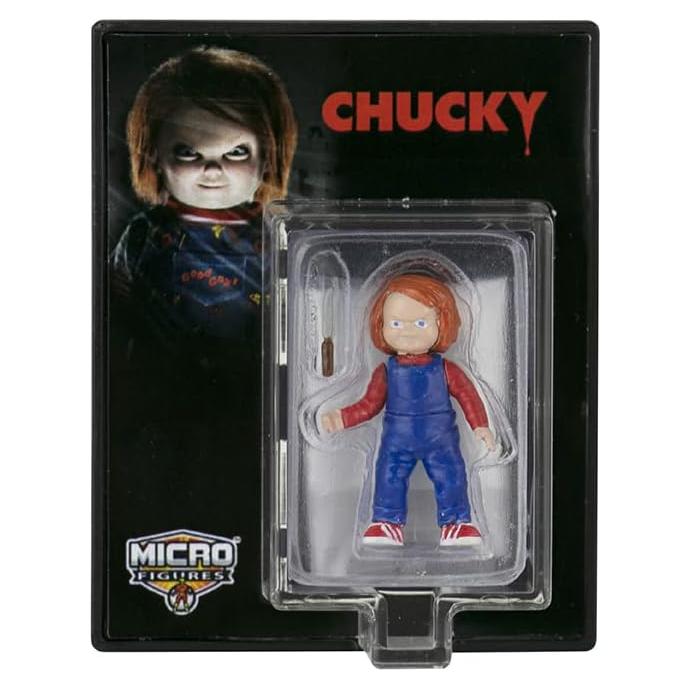 Figuras Micro de Horror Universal - Hellboy, Chucky, Mike Myers