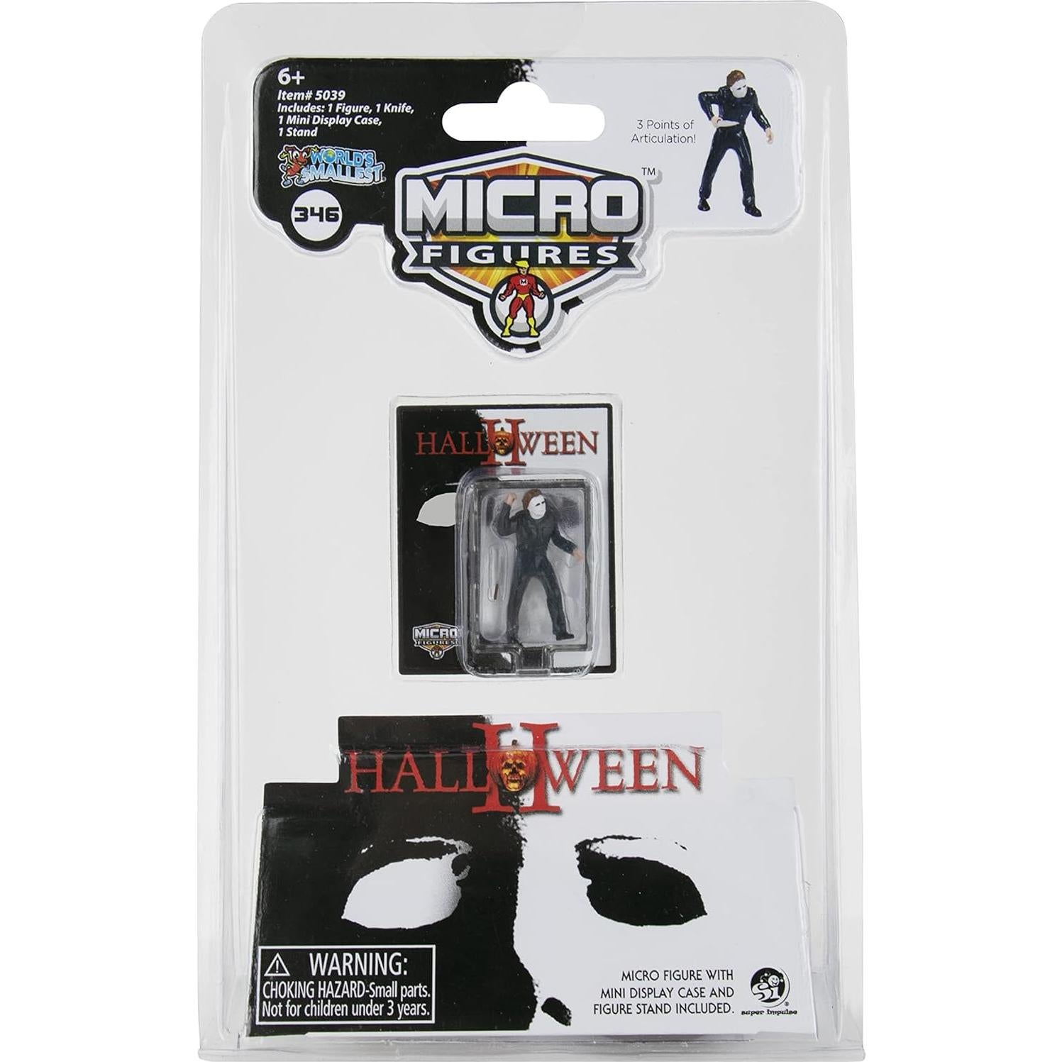 Figuras Micro de Horror Universal - Hellboy, Chucky, Mike Myers