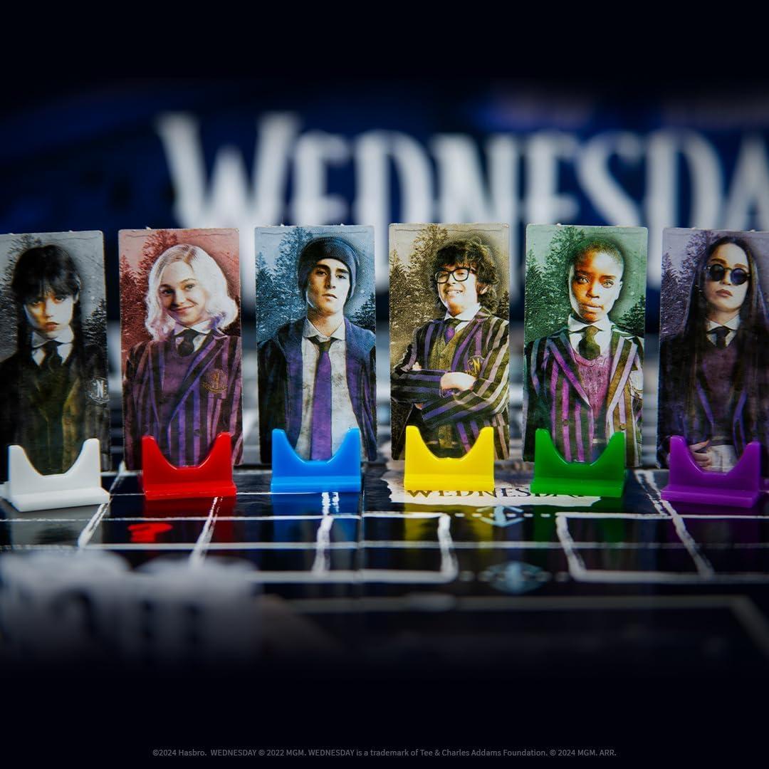 Juego de Mesa CLUE Miércoles Addams - Academia Nevermore