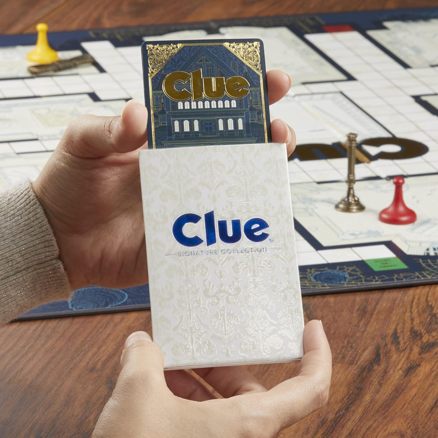 Juego de Mesa Clue Premium Hasbro - Edición Coleccionista para 2 a 6 Jugadores