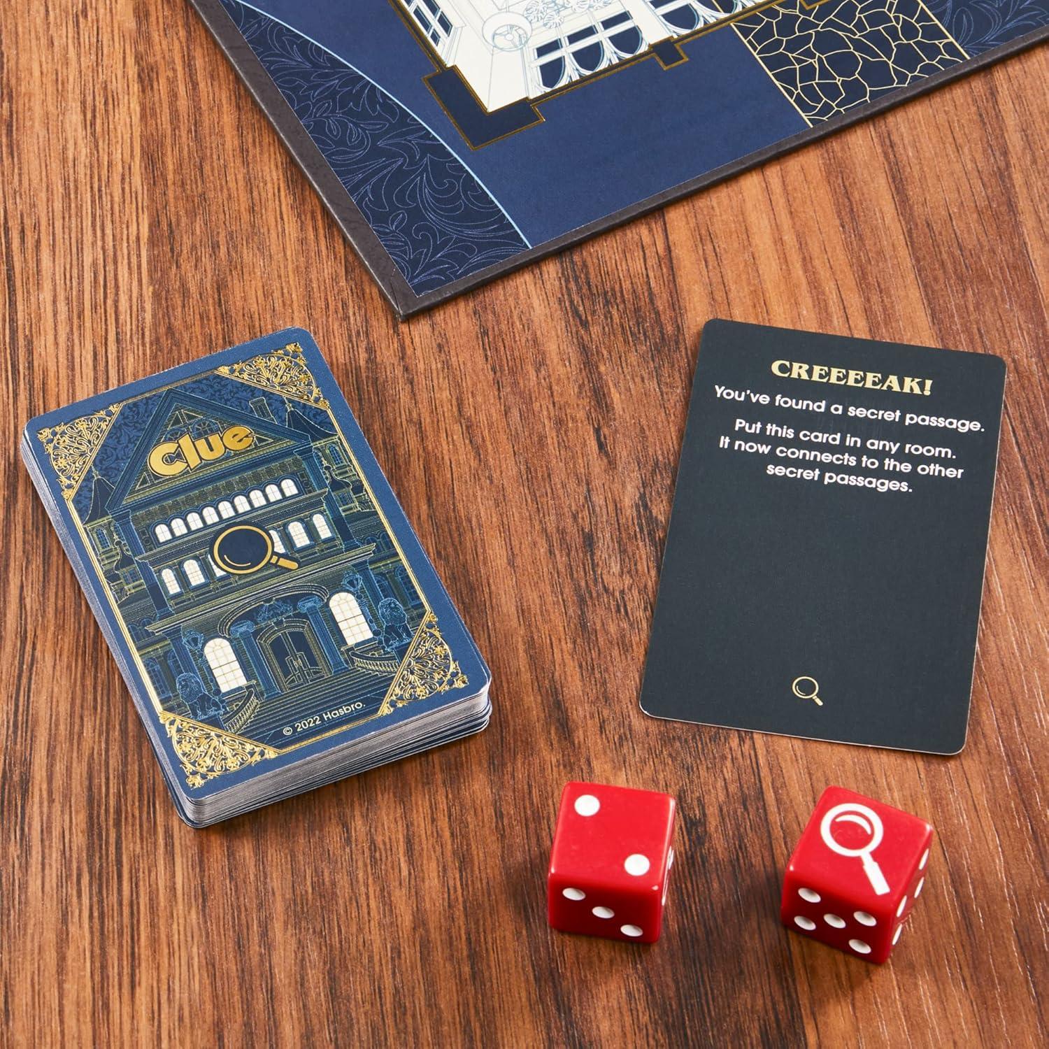 Juego de Mesa Clue Premium Hasbro - Edición Coleccionista para 2 a 6 Jugadores