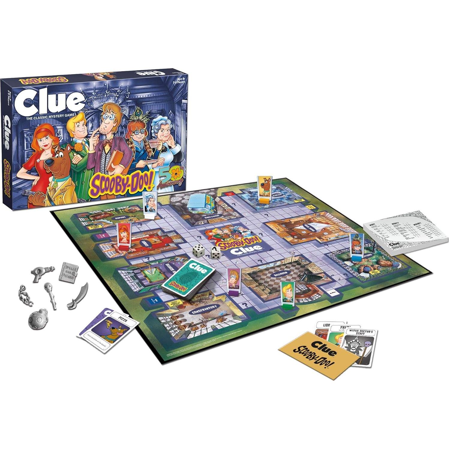 Juego de Mesa Clue Scooby-Doo | 3-6 Jugadores | 60 Min