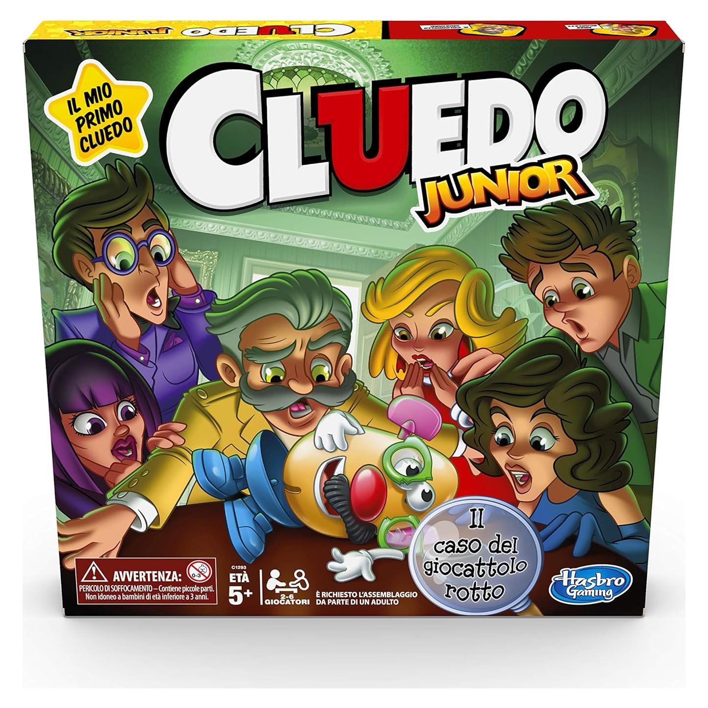 Juego de Misterio Cluedo Junior Hasbro - Edición 2019