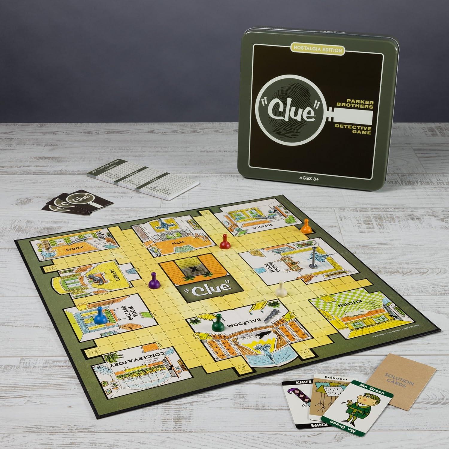 Juego de Mesa Clue Edición Nostalgia WS Game 26.67cm