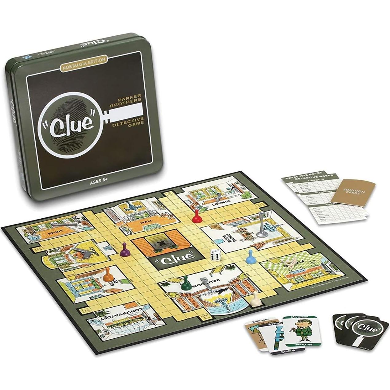 Juego de Mesa Clue Edición Nostalgia WS Game 26.67cm