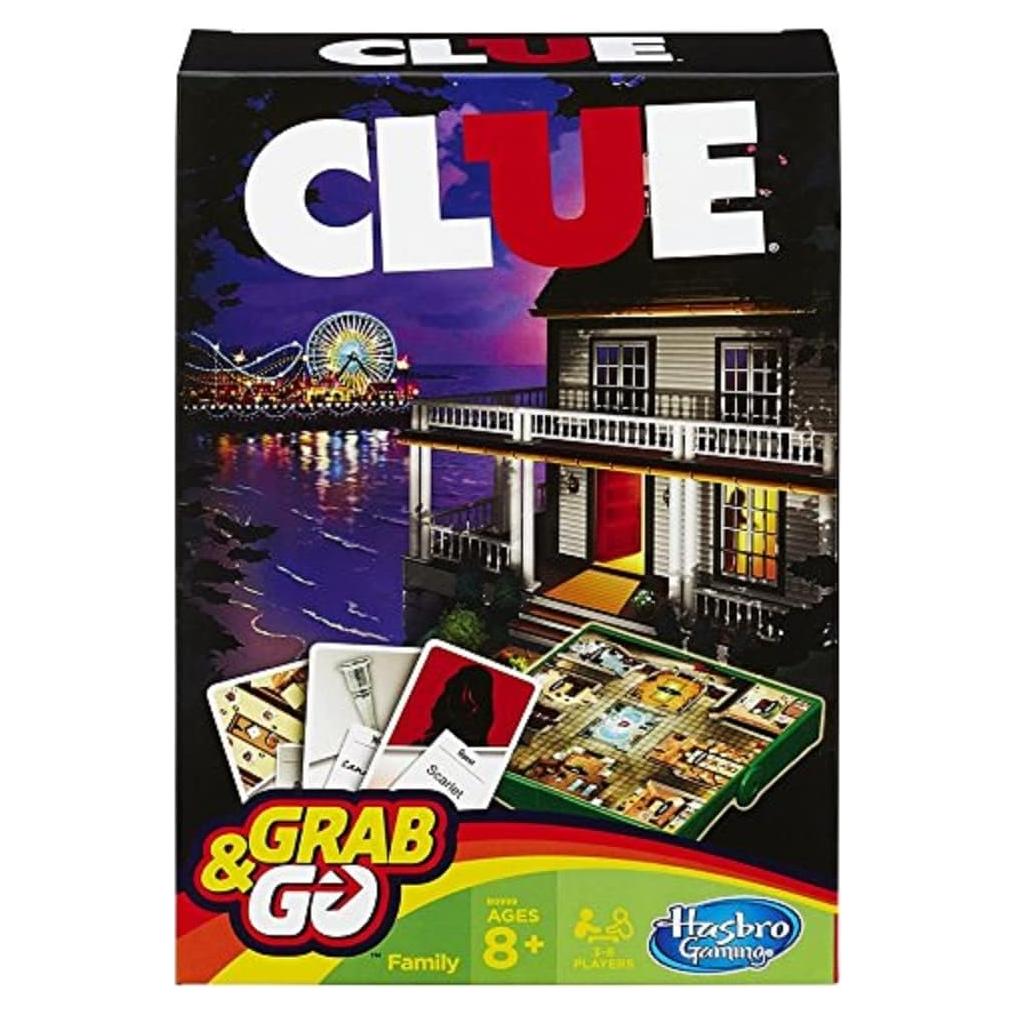 Juego de Mesa Clue Grab & Go Hasbro - Para 8 Años y Más
