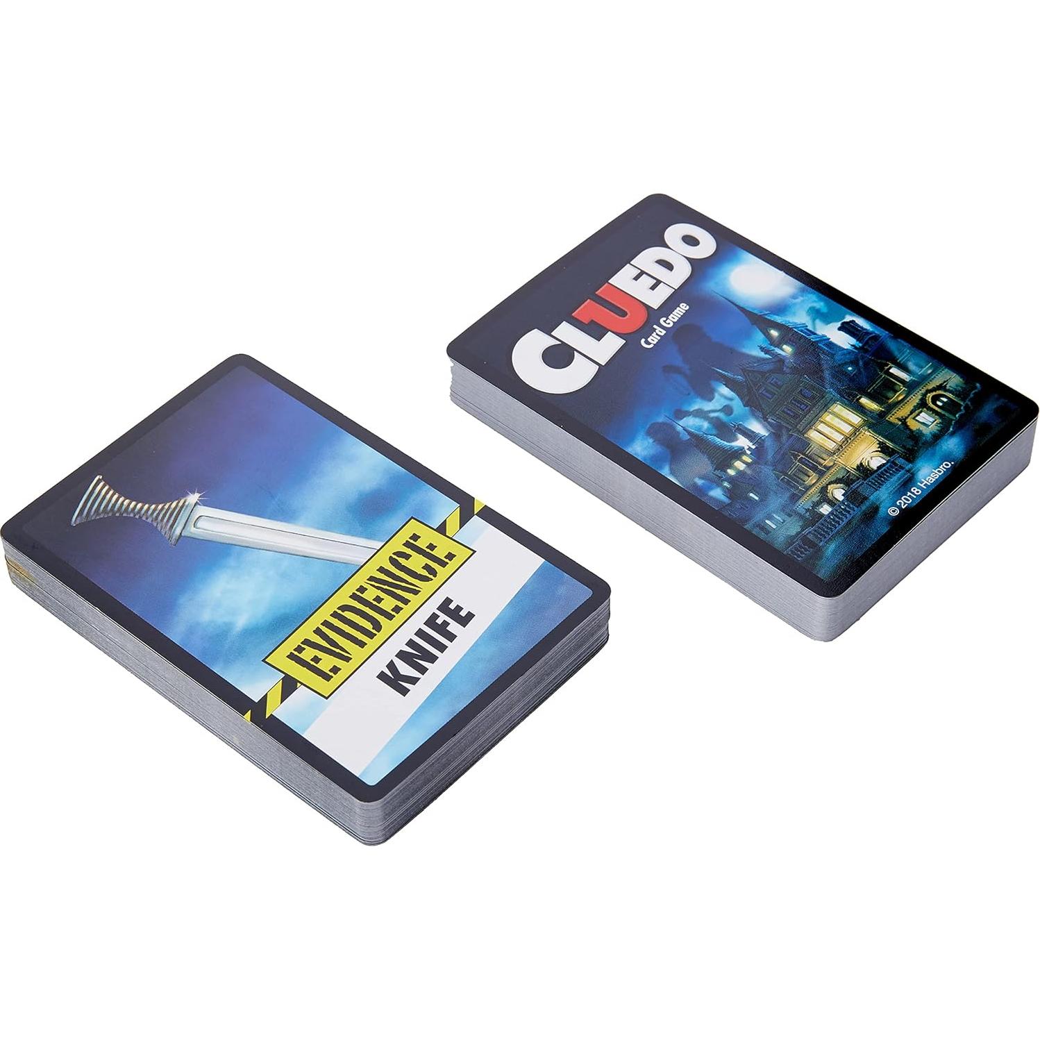 Juego de Cartas Clue Hasbro para Niños 8 Años en Adelante