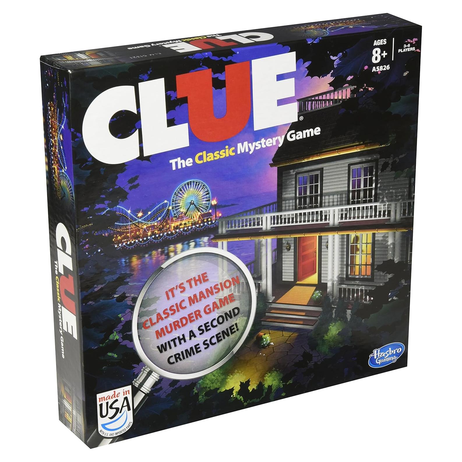 Juego de Mesa Clue Hasbro 2013 - Resolución de Misterios