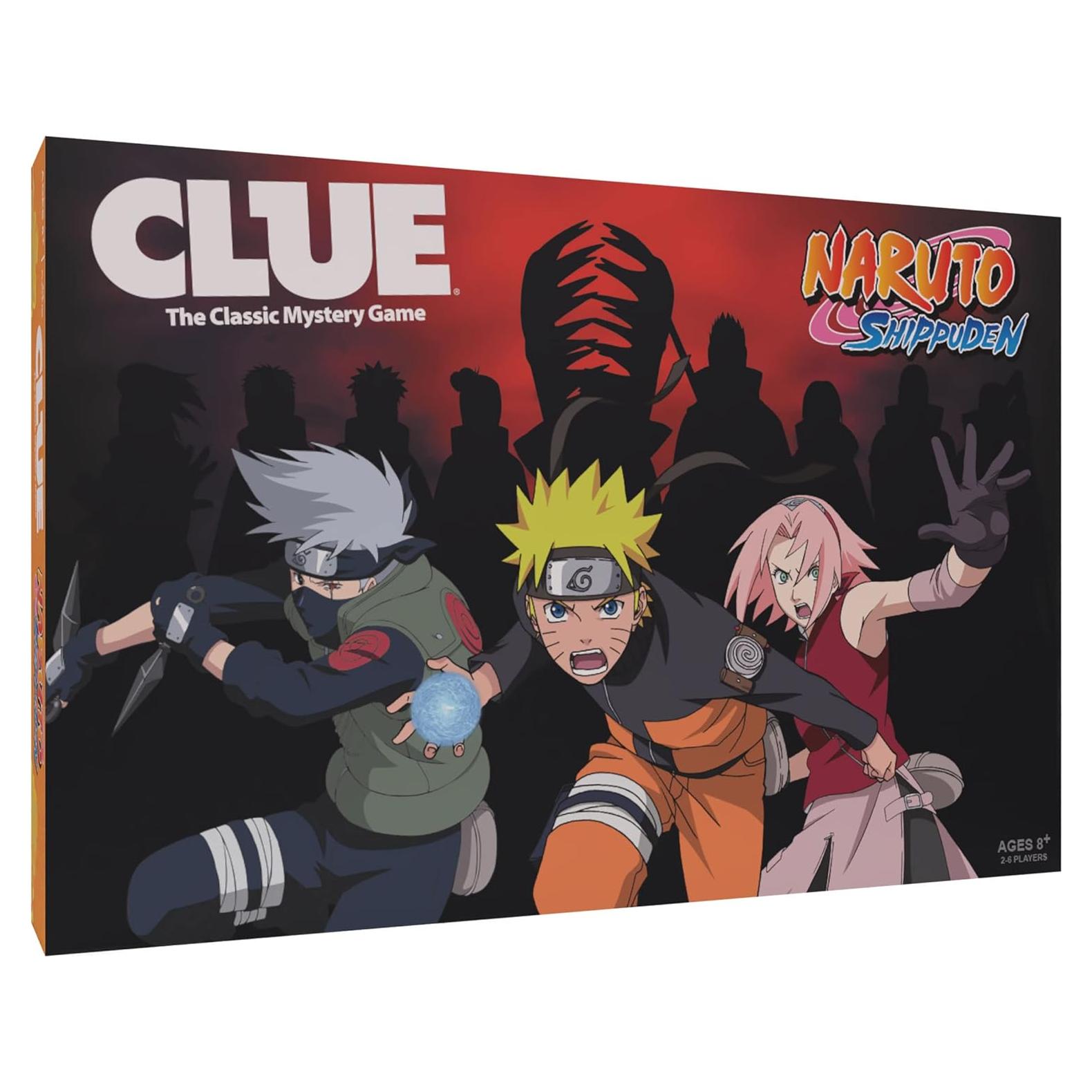 Juego de Mesa CLUE: Naruto - Misterio en la Aldea Oculta