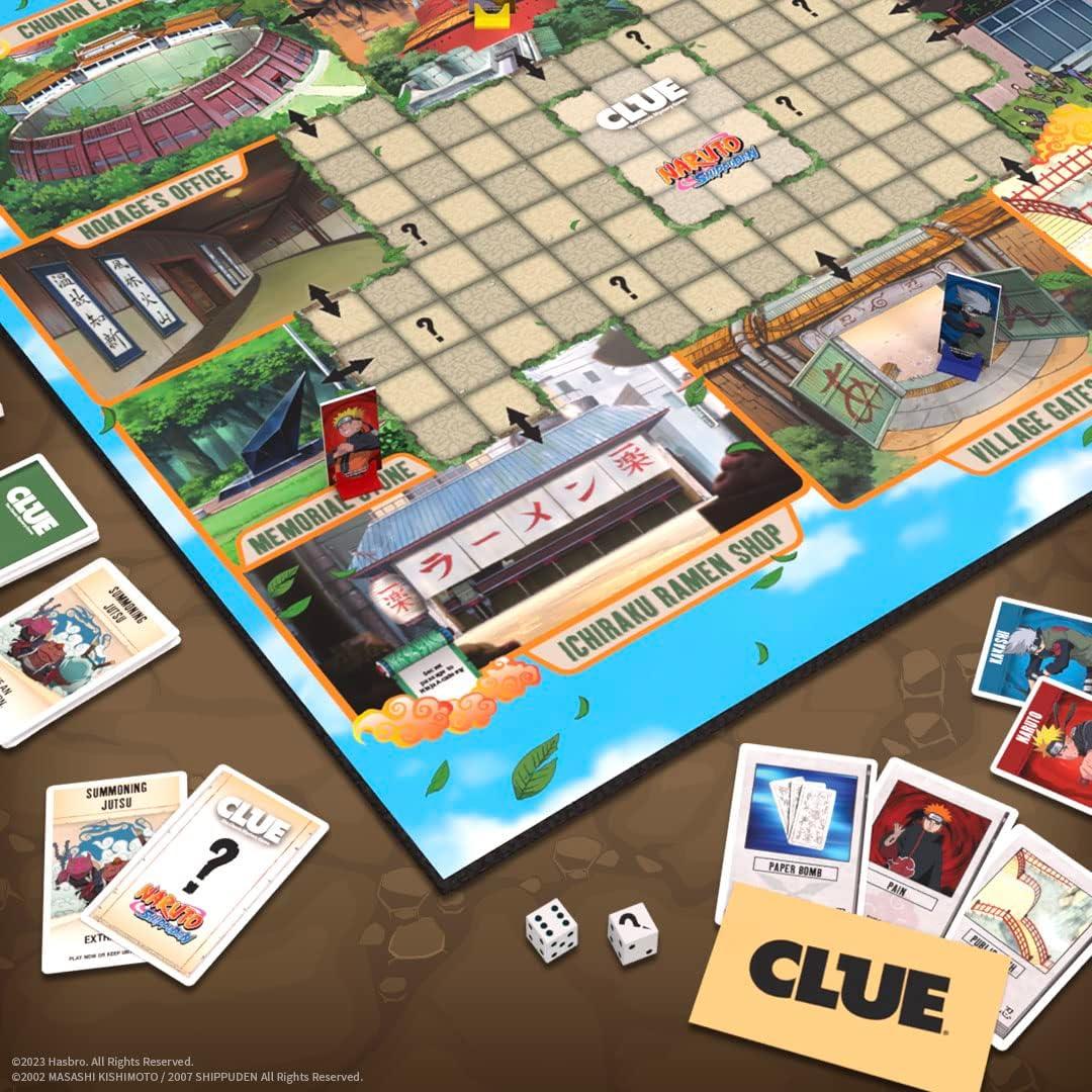 Juego de Mesa CLUE: Naruto - Misterio en la Aldea Oculta