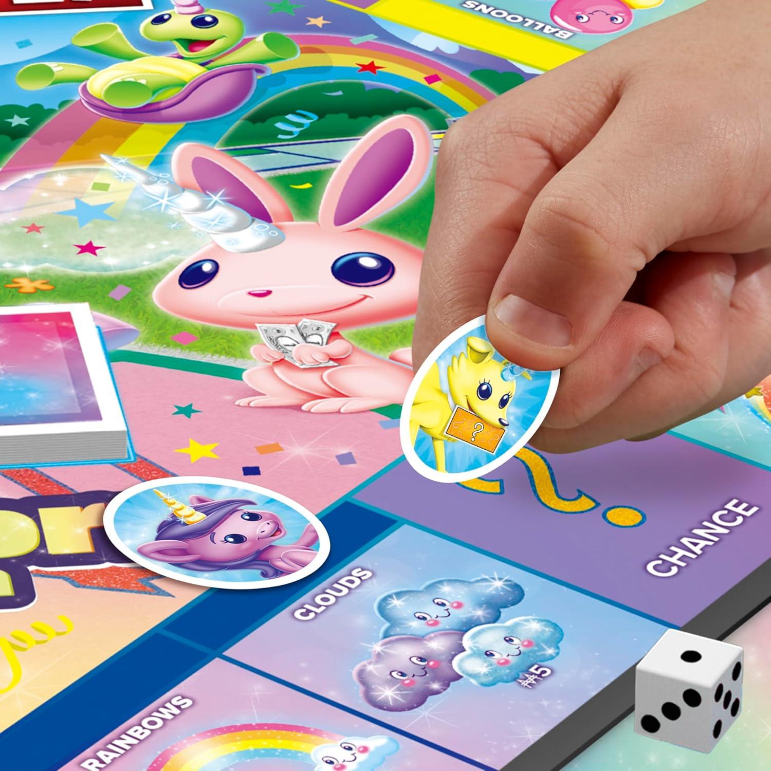 Monopoly Junior Unicornio Hasbro Juego de Mesa para Niños