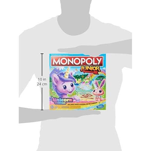 Monopoly Junior Unicornio Hasbro Juego de Mesa para Niños