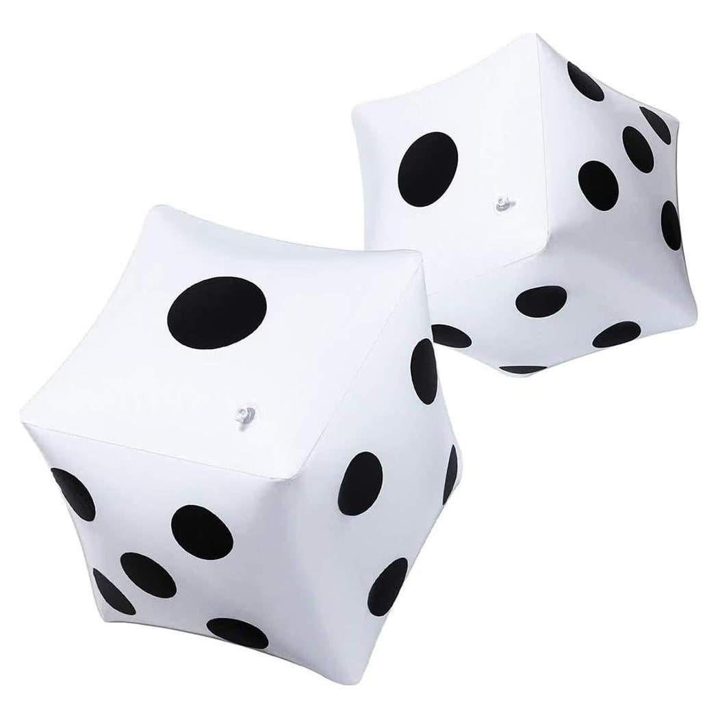 Dados Inflables Gigantes CCINEE 35 cm - Paquete de 2