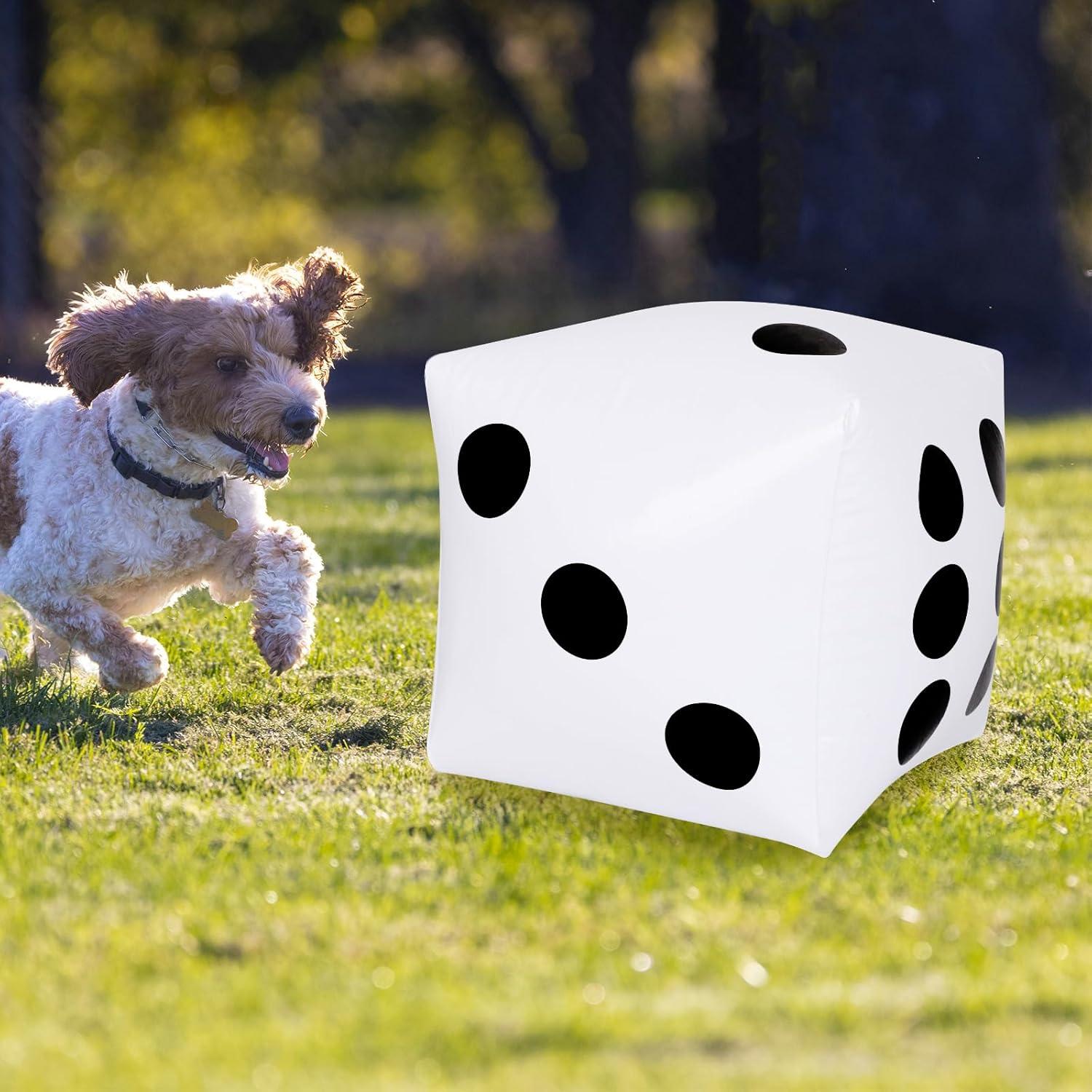 Dados Inflables Gigantes CCINEE 35 cm - Paquete de 2