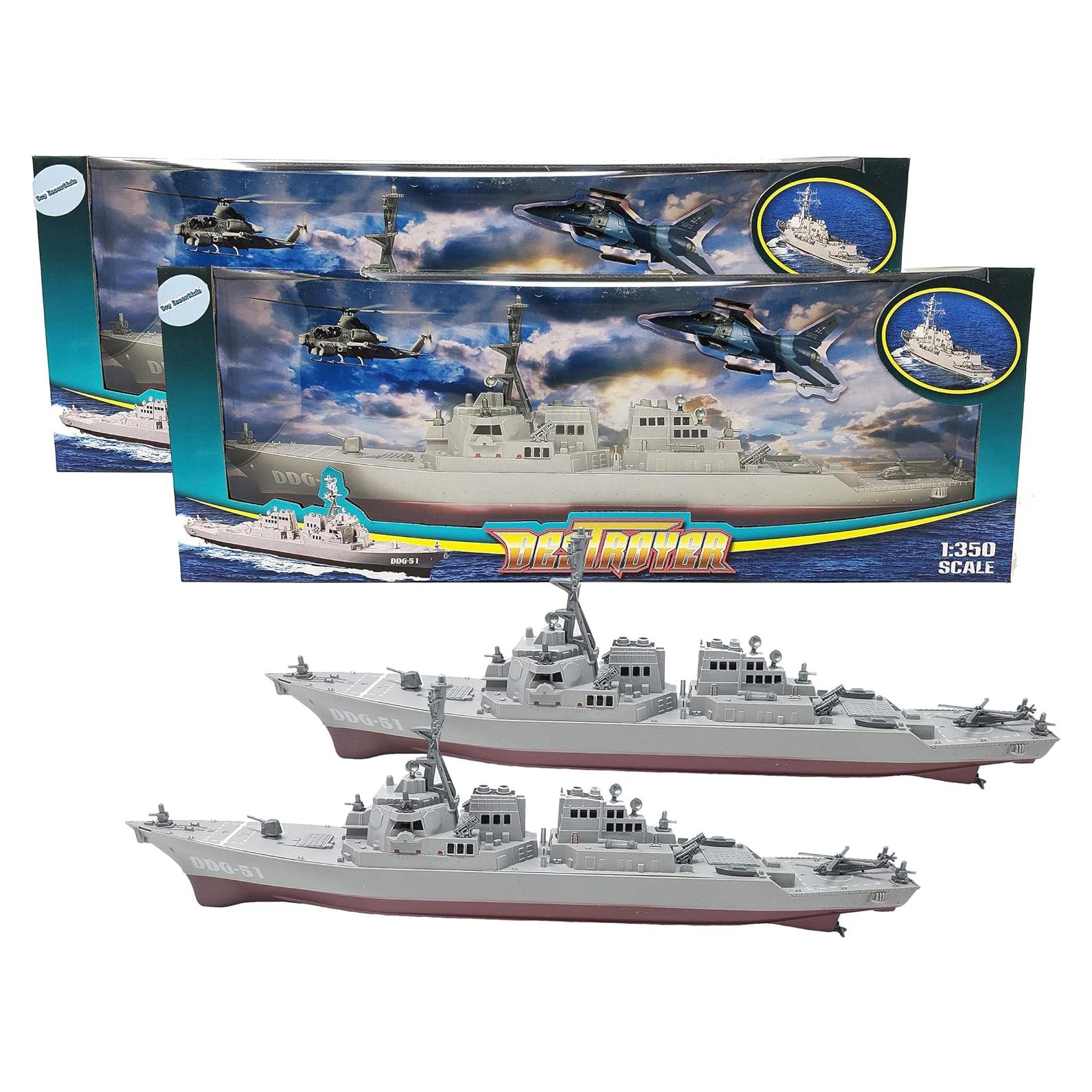 Paquete de 2 Destructores de Acorazado Esenciales de Juguete