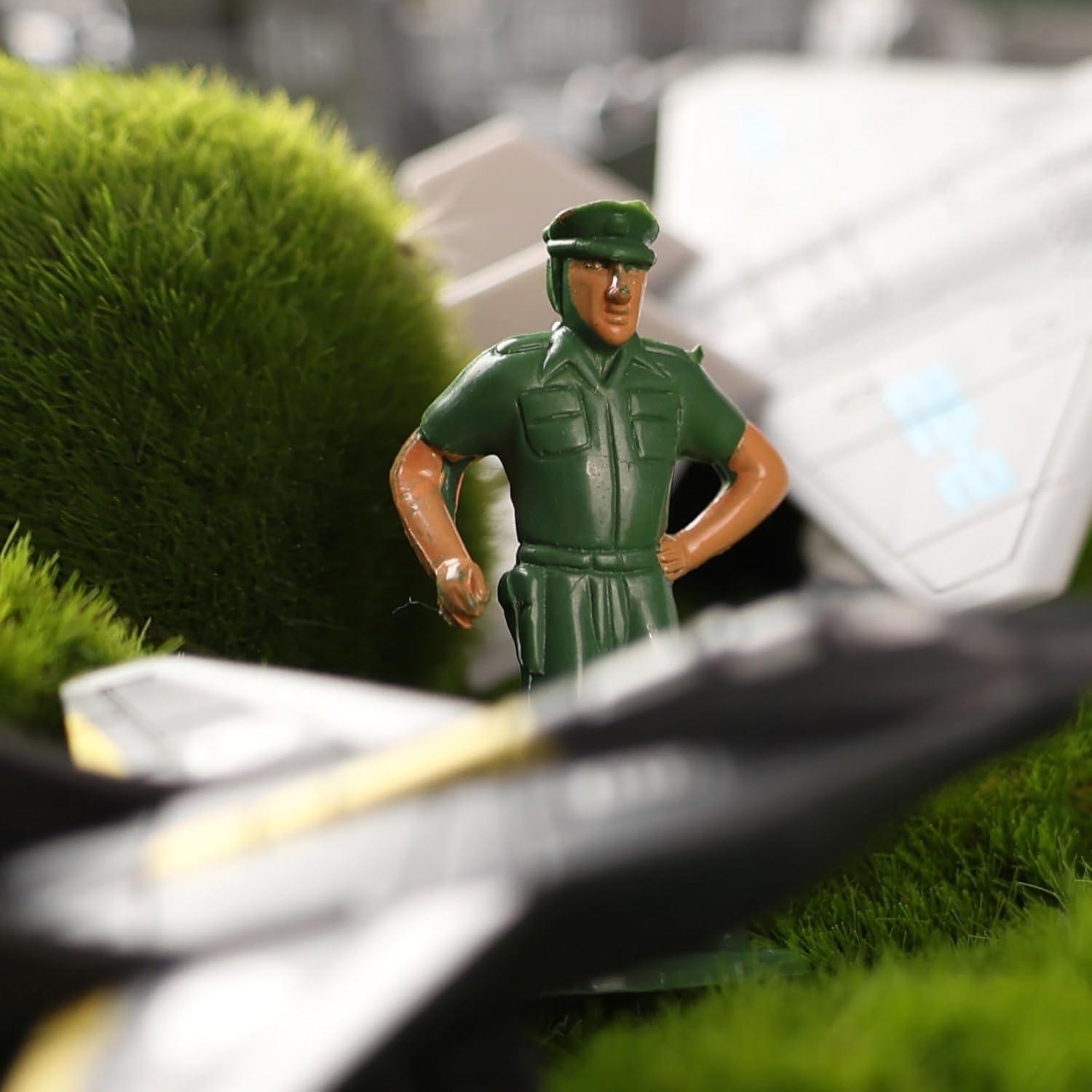 Juego de Portaaviones 3 Nutrias con Aviones de Combate 27PCS