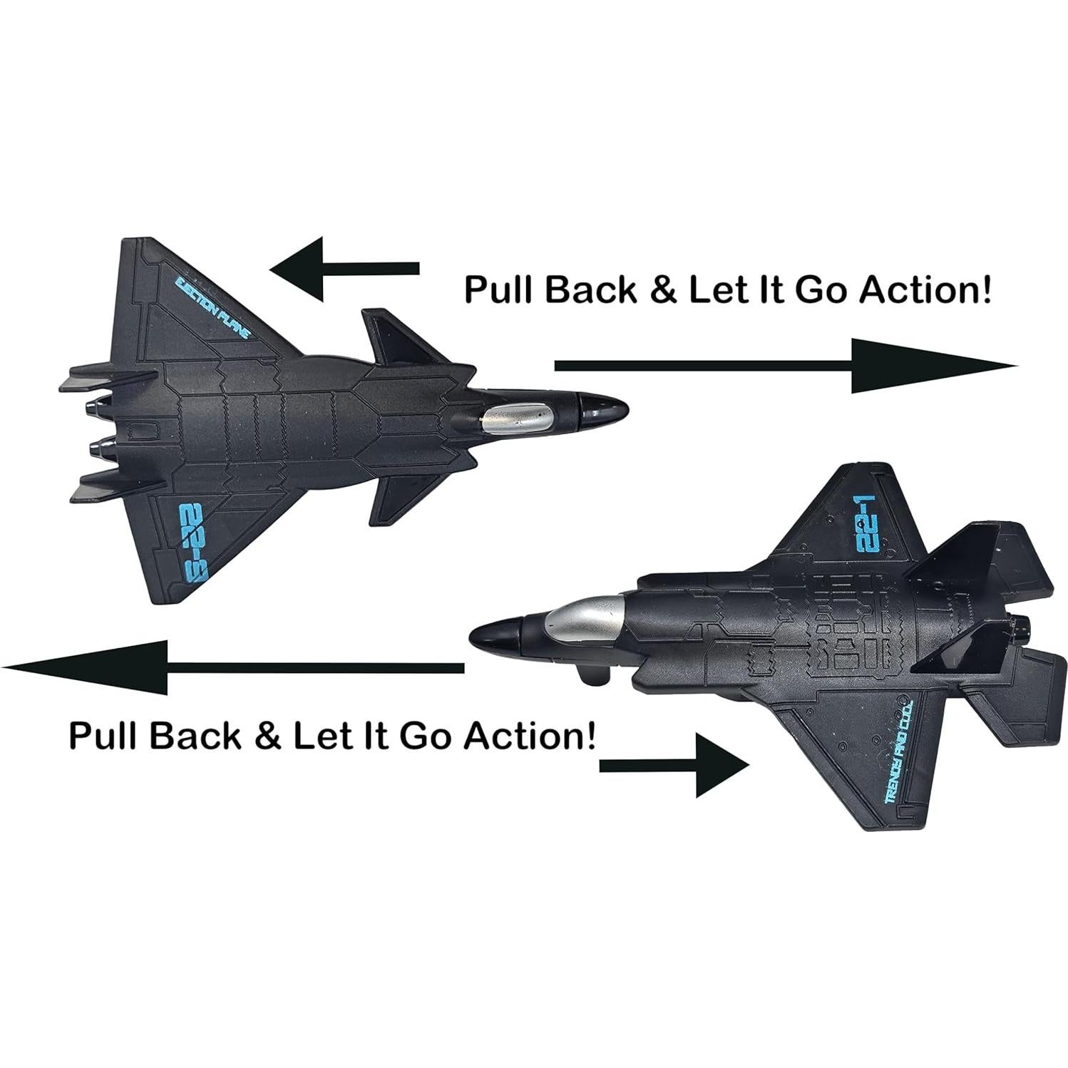 Portaaviones Negro Toy Essentials 76.2 cm con Sonido y Luces