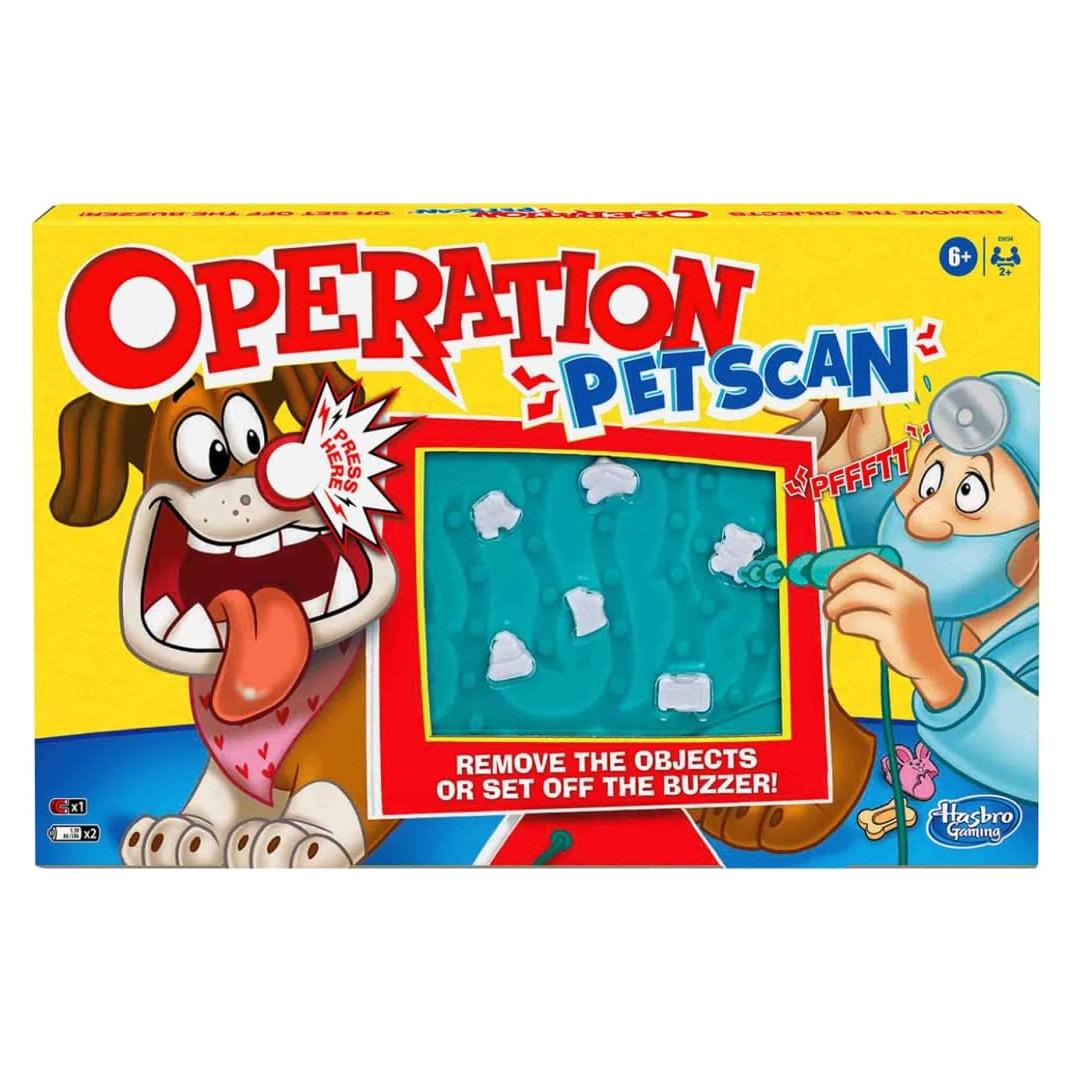 Juego de Mesa Operación Escaneo de Mascotas Hasbro para 2+ Jugadores