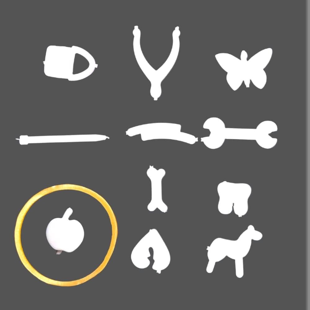 Juego de Reemplazo Uniqwamo 12 Piezas para Habilidad