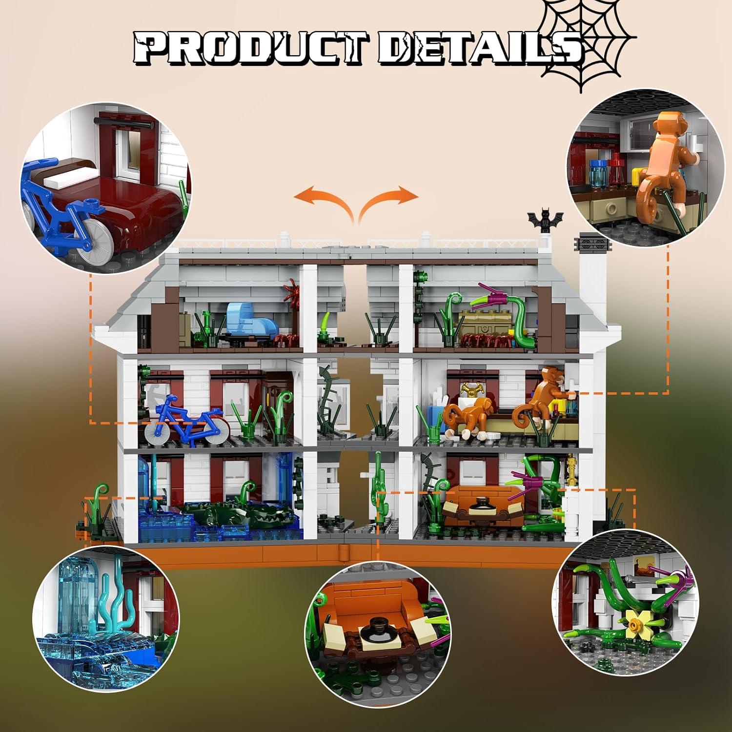 Juego de Mesa de Construcción Casa Parrish Mansion MYFUNTOY 1620 Piezas