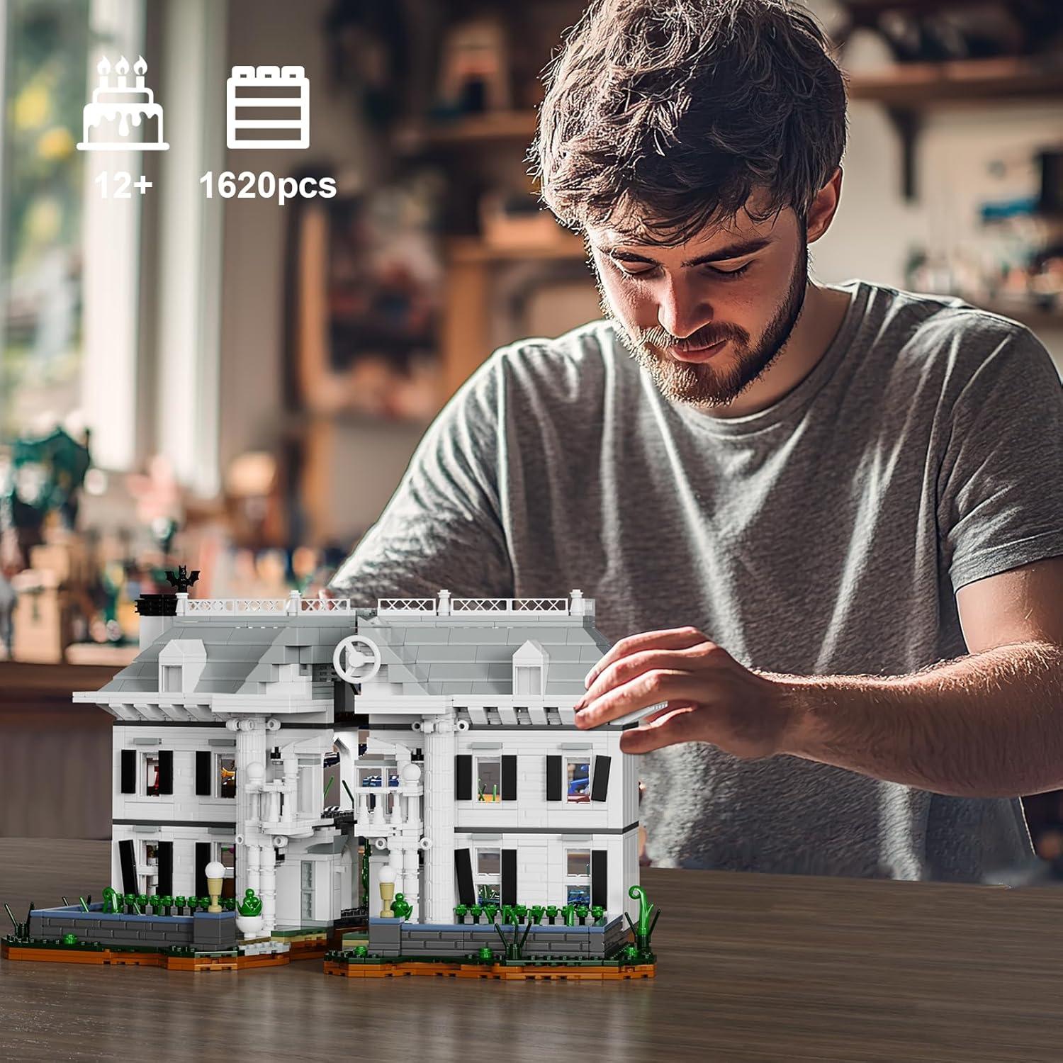 Juego de Mesa de Construcción Casa Parrish Mansion MYFUNTOY 1620 Piezas