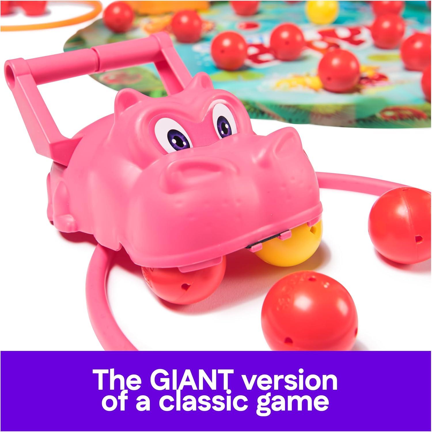 Juego Gigante Hippos Hambrientos Spin Master para 2-4 Jugadores