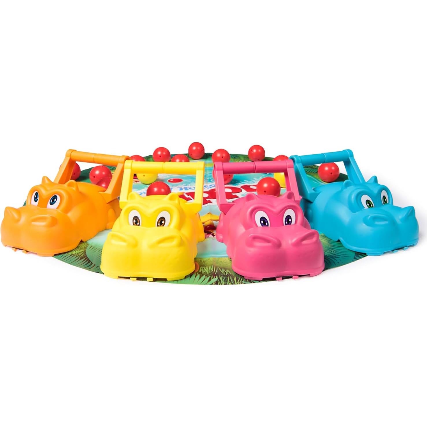 Juego Gigante Hippos Hambrientos Spin Master para 2-4 Jugadores