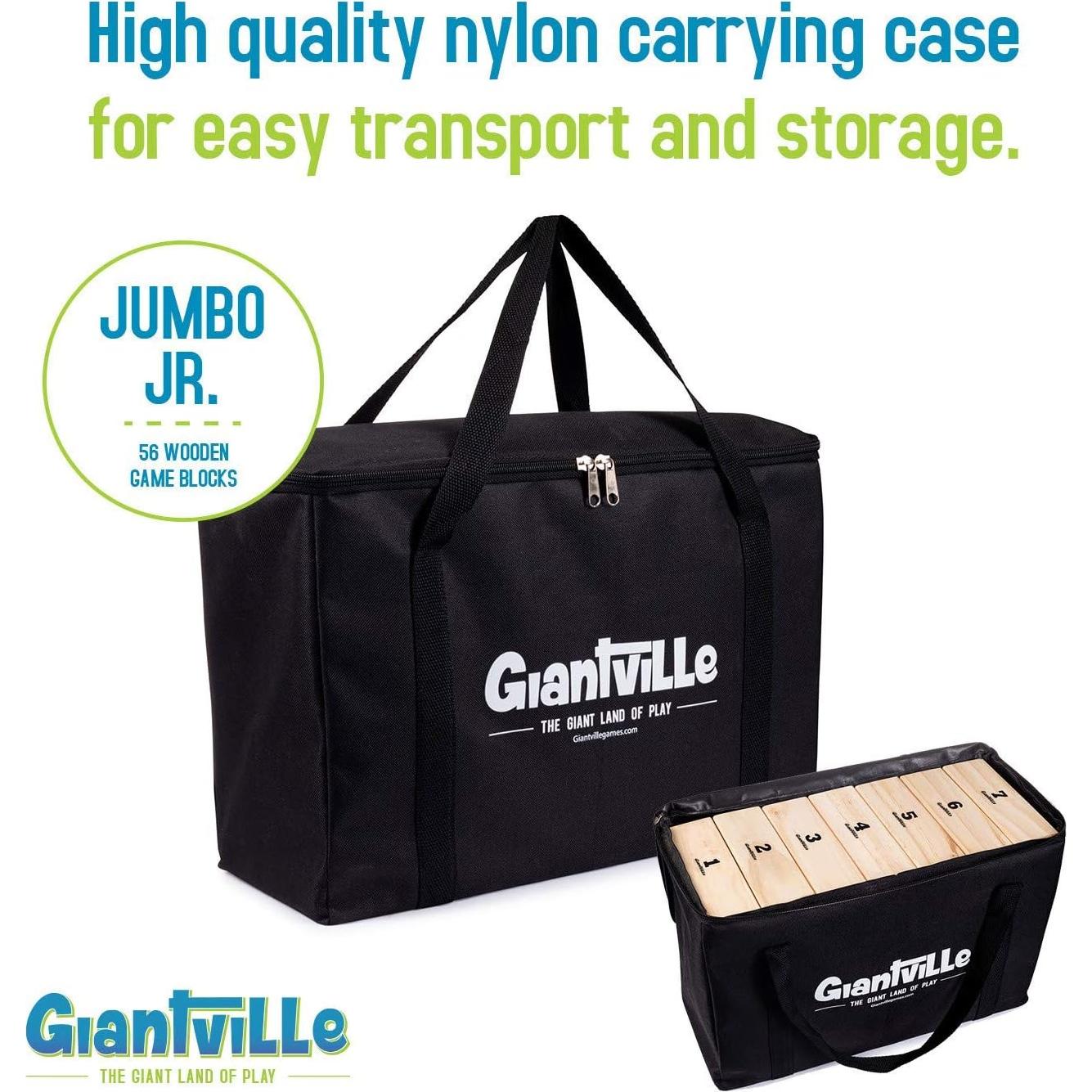 Juego de Bloques de Madera Giantville Tumbling Timber 56 Piezas