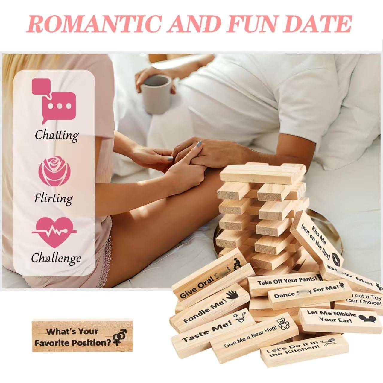 Juego de Torre de Deseo Crkeiyr para Adultos - 48 Piezas