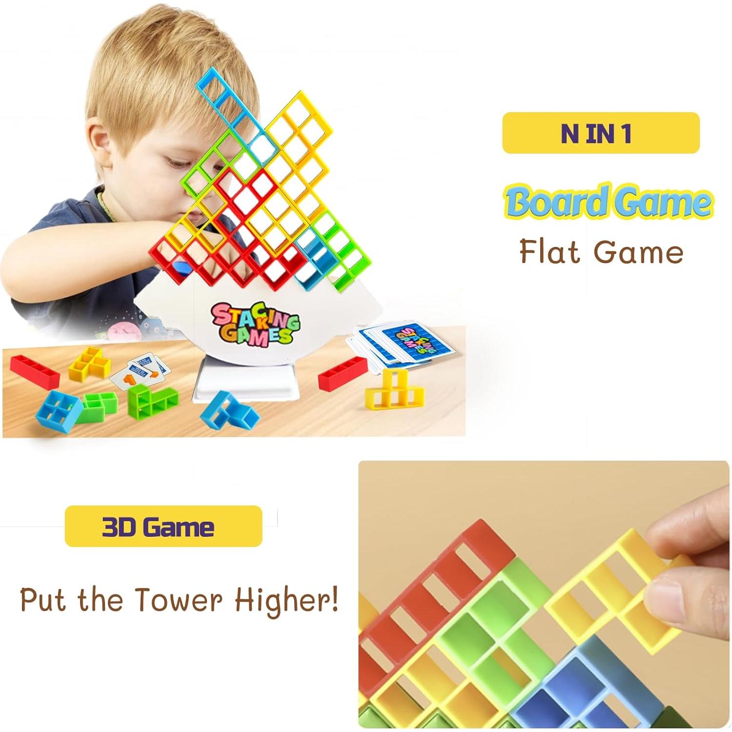 Juego de Apilamiento Tetra Tower 32 Piezas - Heyilong