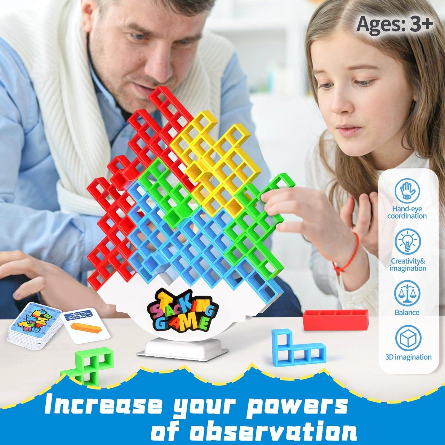 Juego de Apilamiento 64PCS BBnote - Juguete de Equilibrio