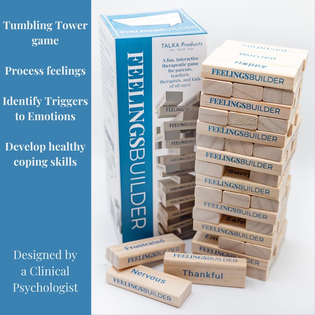 Juego Constructor de Sentimientos TALKA | Terapia para Niños y Adultos
